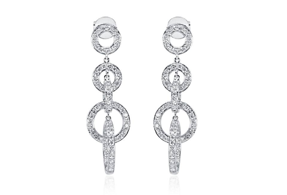 Diamond Earrings - DE230 - GN Designer Jewellers